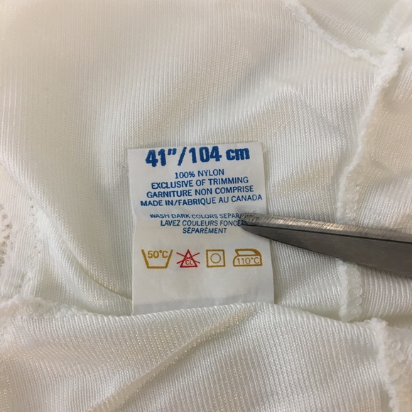 Vintage White Full Slip dress FRENCH MAID - Picture 15 of 16